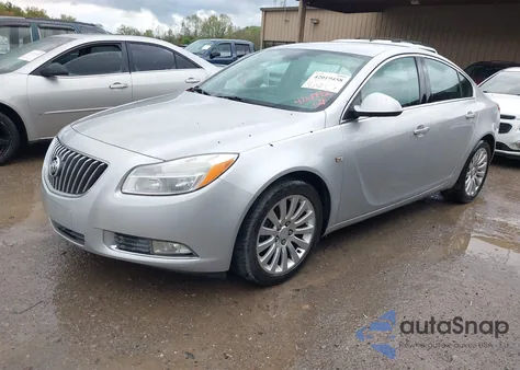 2011 Buick Regal Cxl Russelsheim z USA, uszkodzony, nr VIN W04GR5EC5B1001978